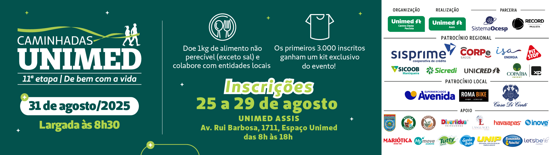 Descrição do banner